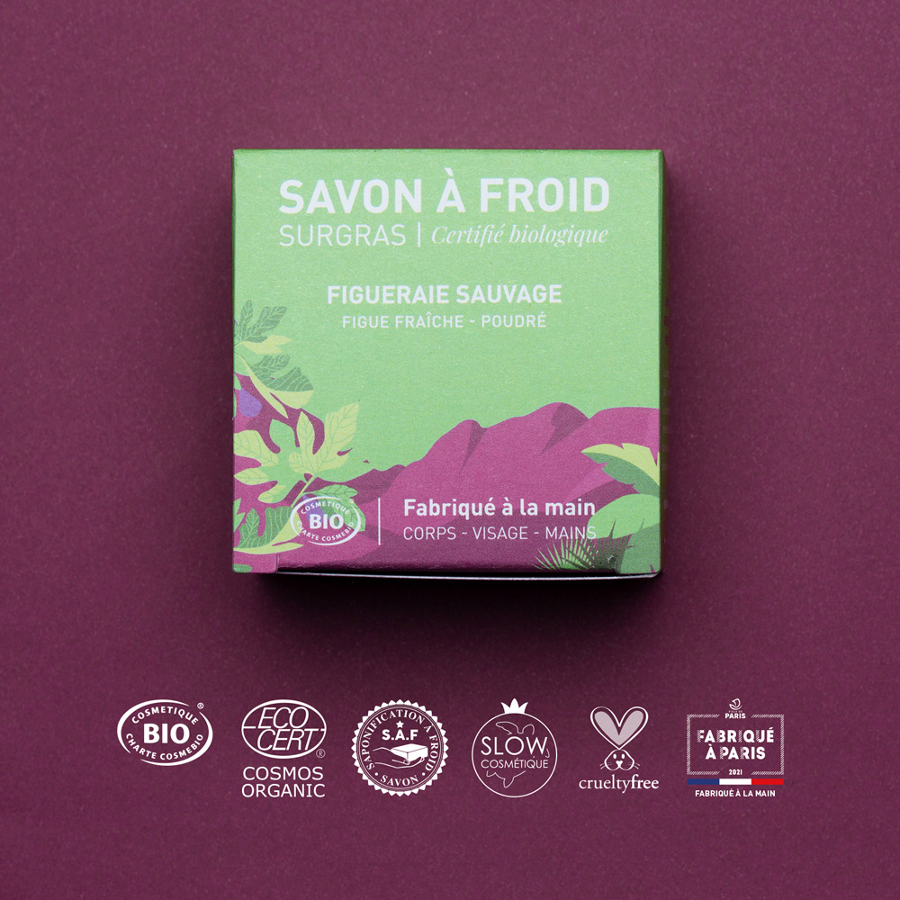 Figueraie Sauvage | Savon à froid surgras certifié BIO 2