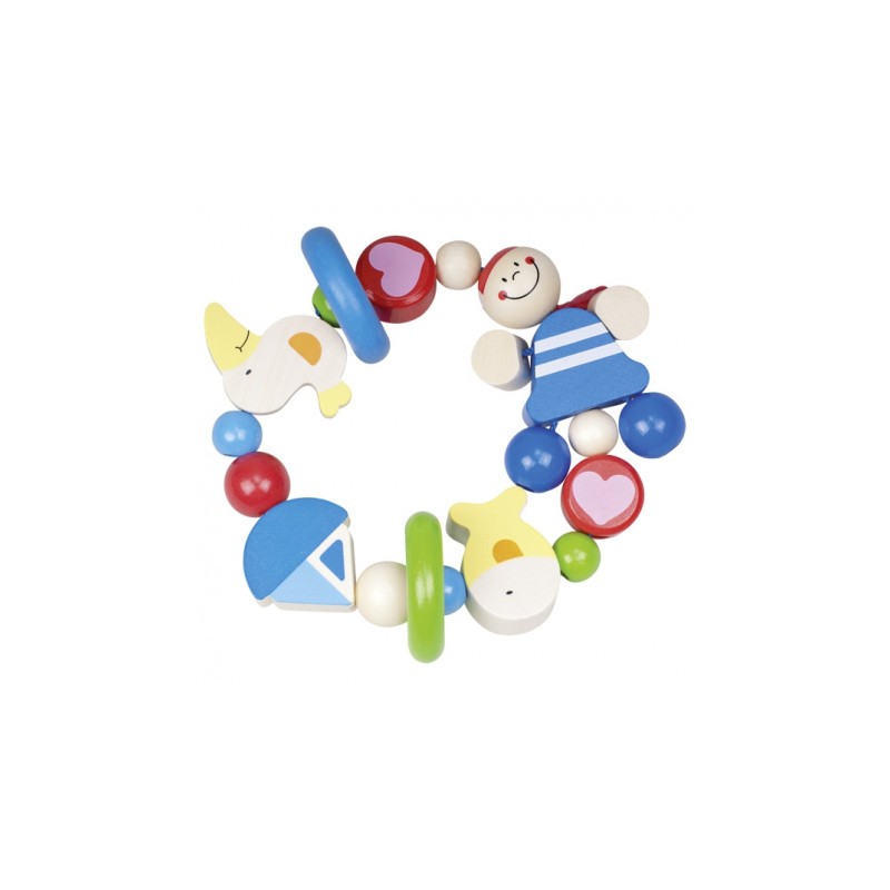 Hochet Flexible Pirate - GOKI - Fabriqué en Allemagne 3