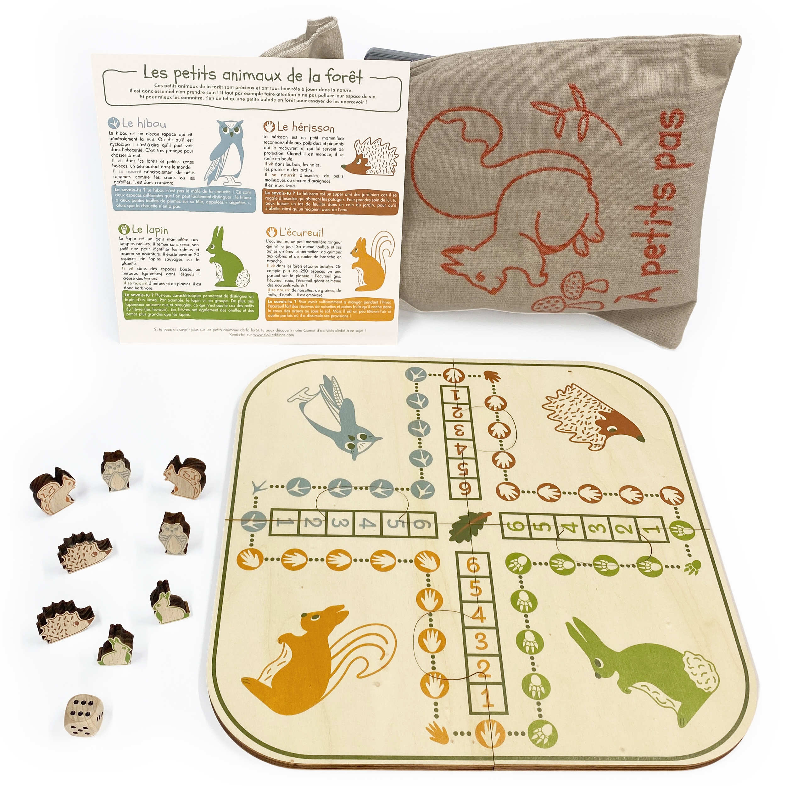 A petits pas - Jeu de dada en forêt 2