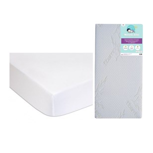 Matelas 40x80 berceau + 2 Protèges matelas Coton Bio