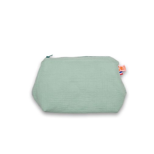 Trousse de Toilette en Coton Bio Vert