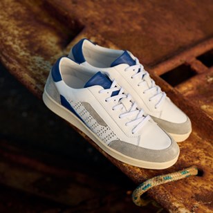 Sneakers en cuir Valluna - Marino