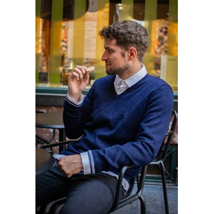 Pull Homme Laine Baby Alpaga - Kainata