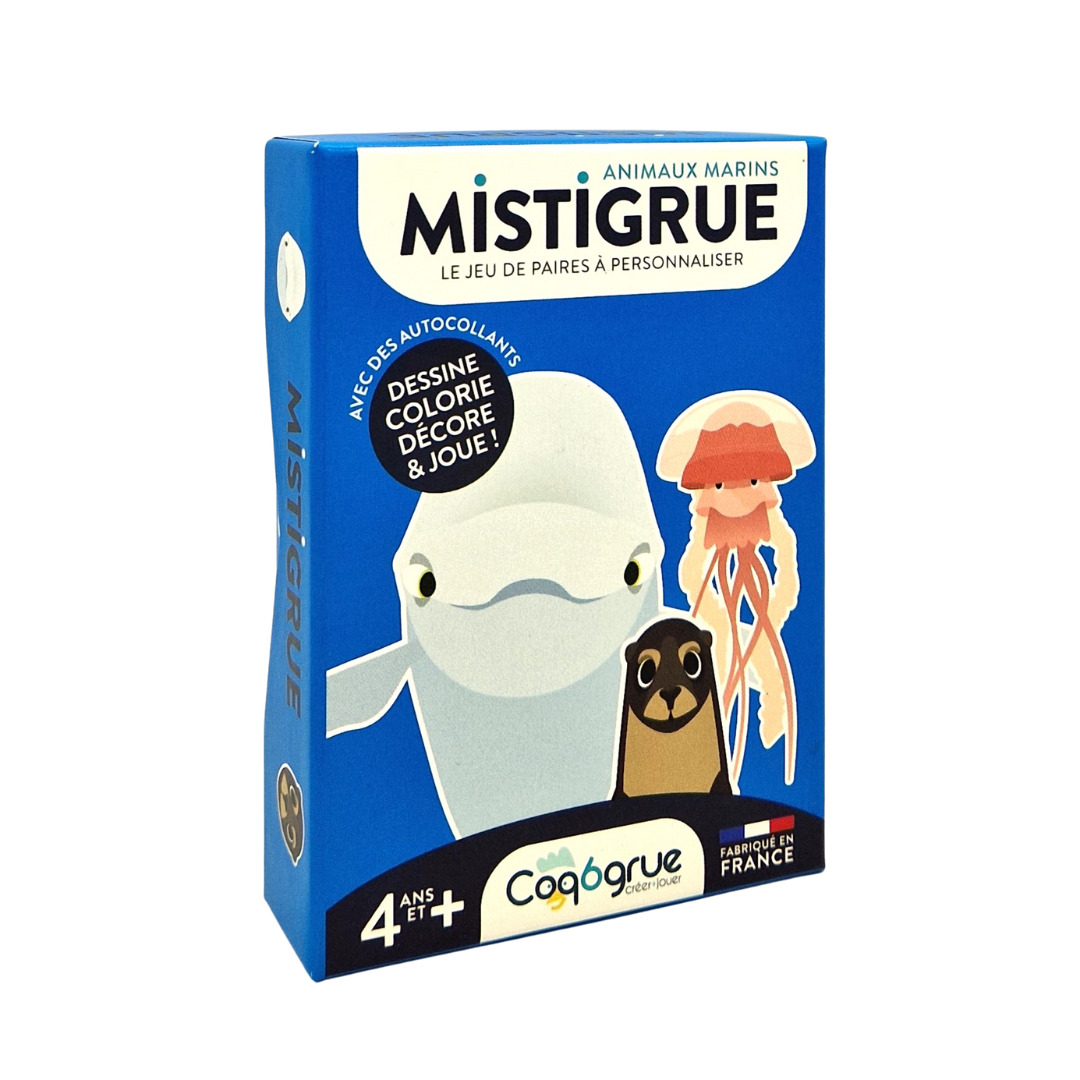 Mistigrue le mistigri créatif à personnaliser par les enfants à partir de 4 ans