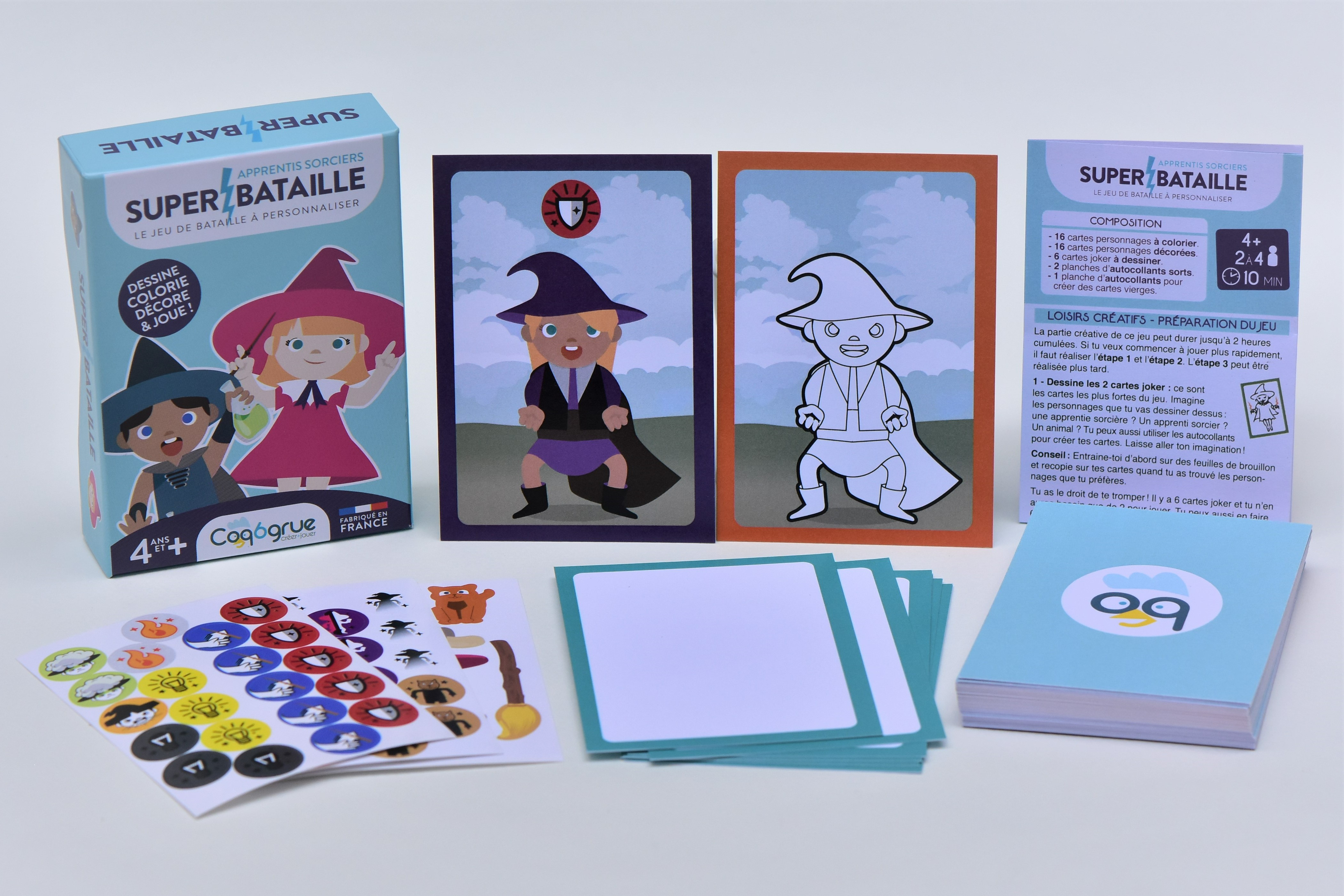 Super Bataille le jeu de bataille créatif à personnaliser made in France