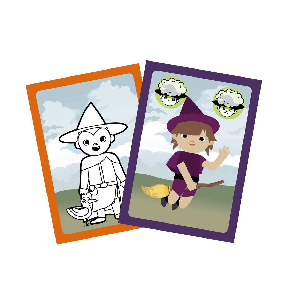 Super Bataille le jeu de bataille créatif à personnaliser avec des cartes à colorier et à dessiner