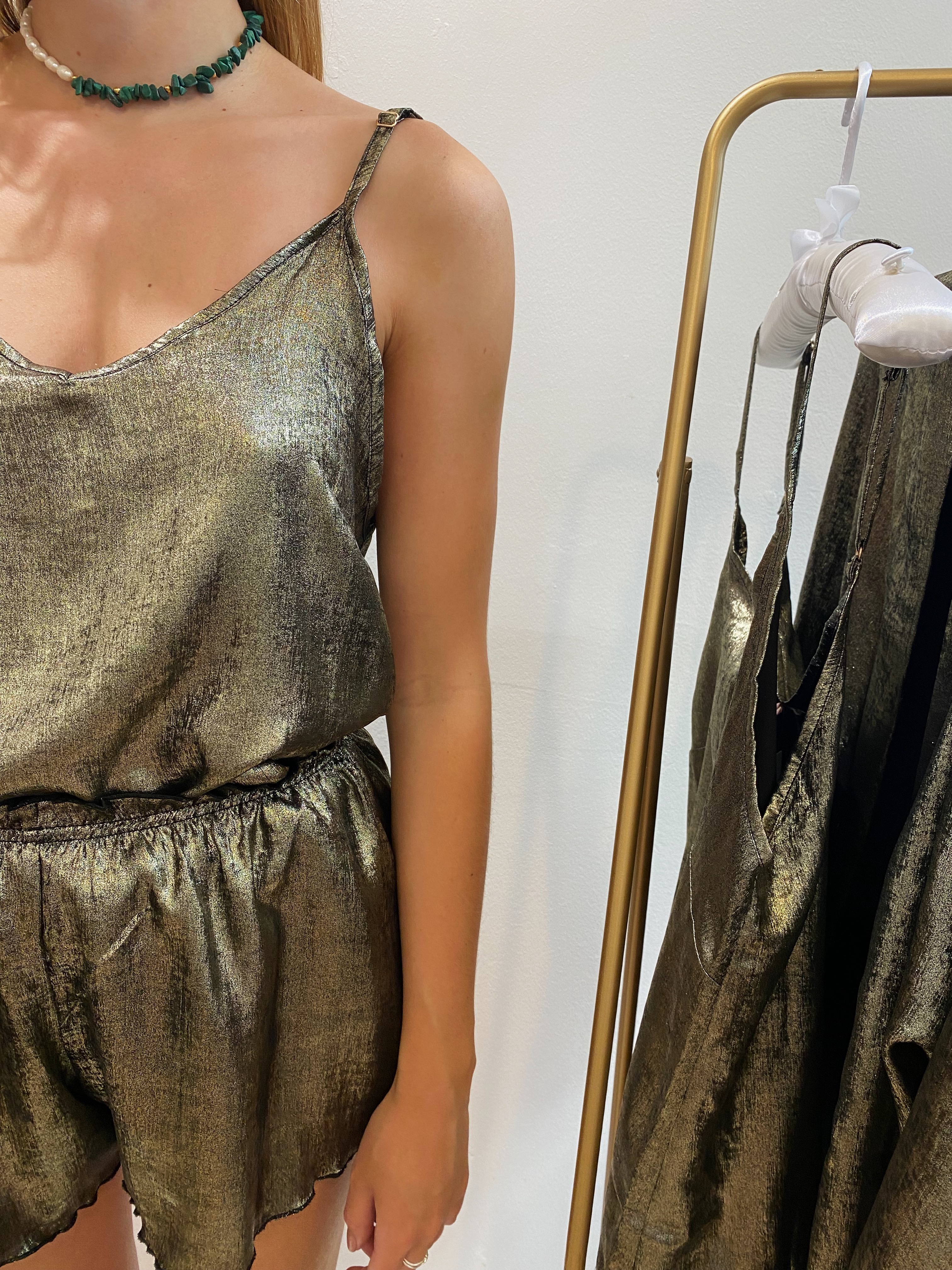 Short Cloé -  Or Noir  3