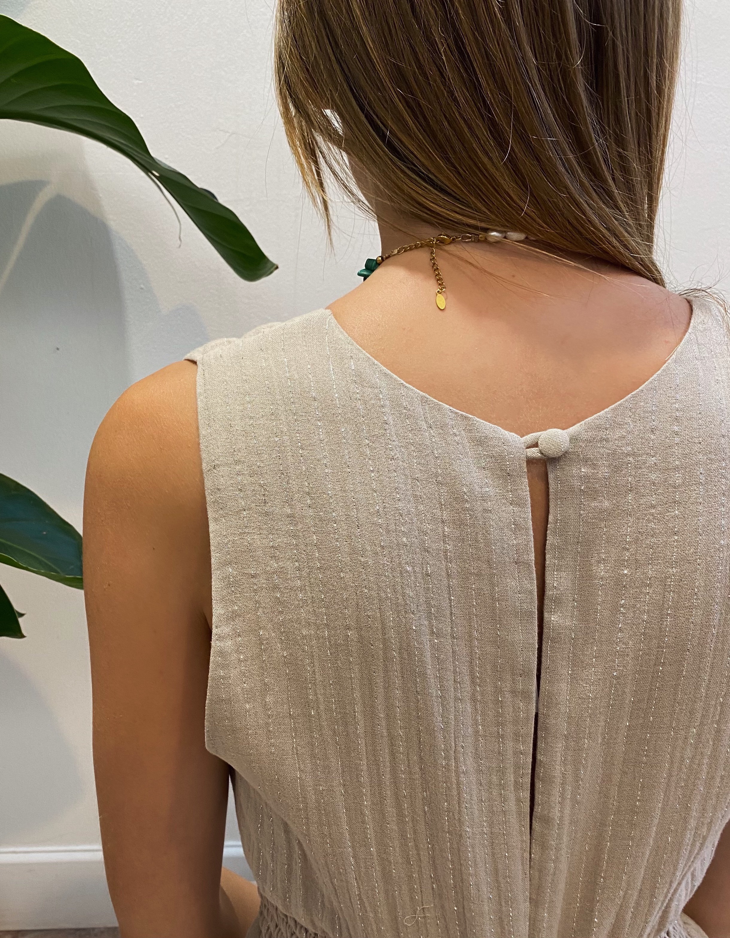 Marilyn - Combinaison beige  2