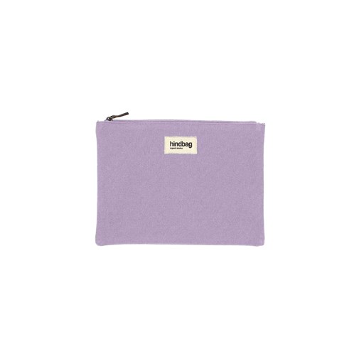 Pochette EMA, lilas, coton bio