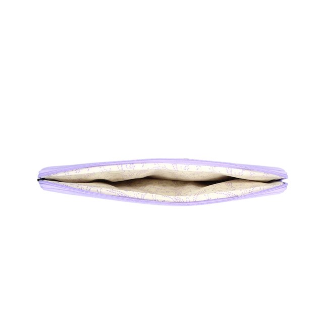 Housse d'ordinateur AVA, lilas, coton bio 3