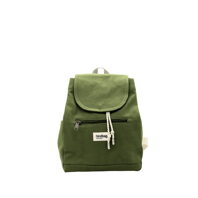 Mini sac à dos MINI ELIOT, olive, coton bio 2