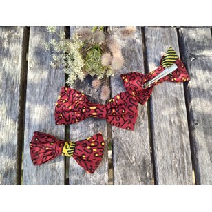 Barrette en tissu upcyclé - adulte & enfant      