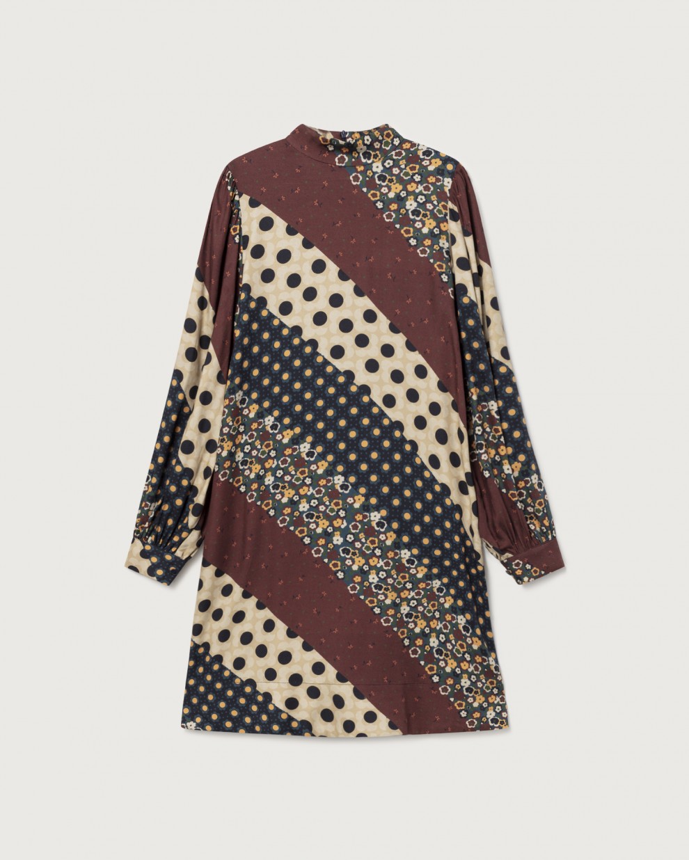 Robe imprimé PATCHWORK FLORE de Thinking MU 5