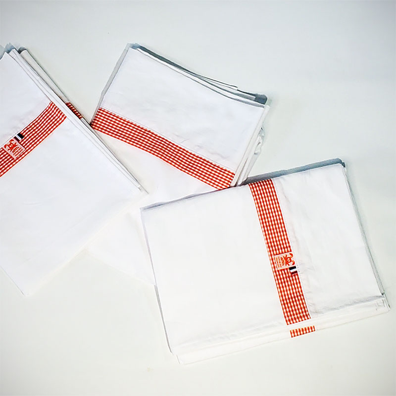 Draps Plat en Coton Bio Blanc 2