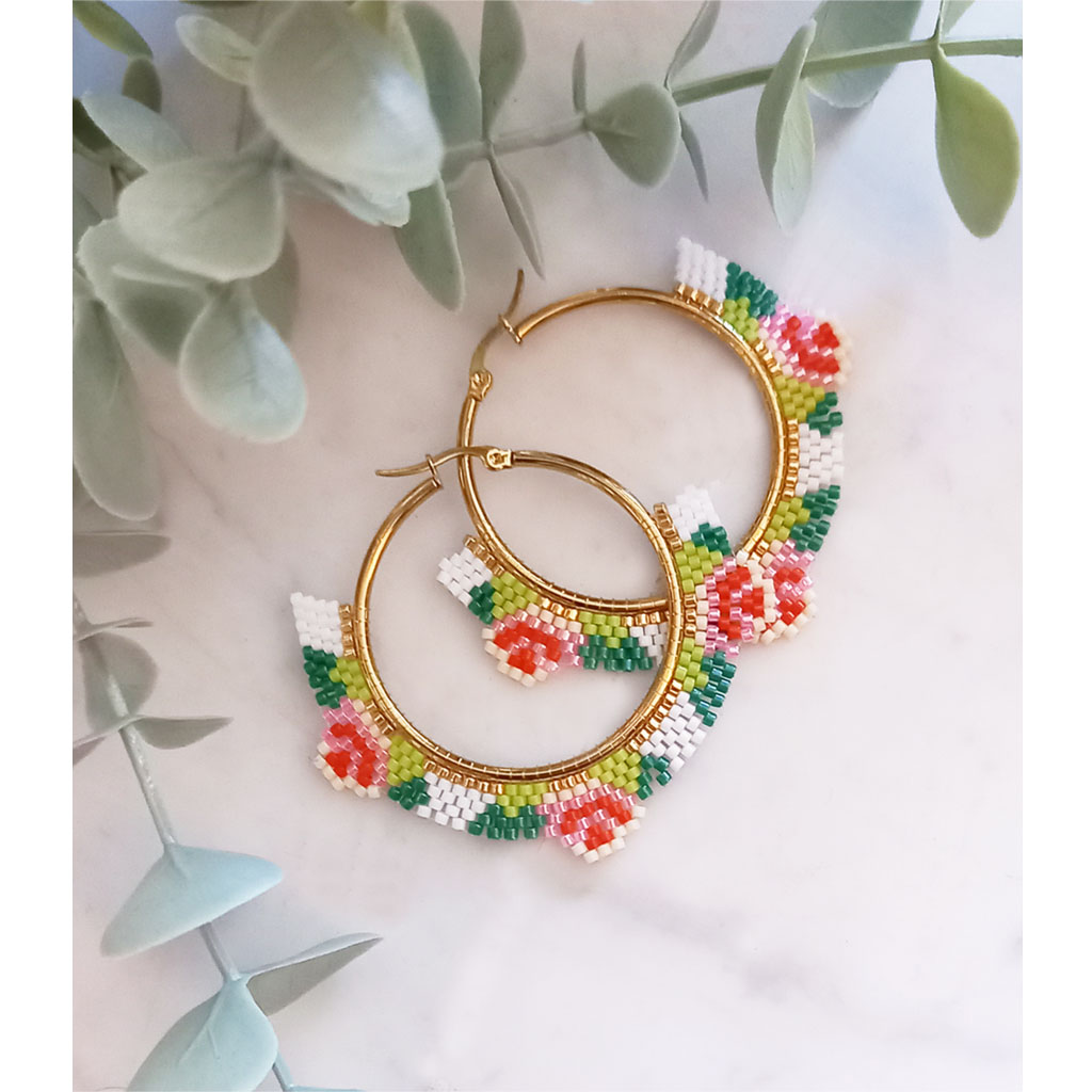 Boucles créoles LOLITA 2