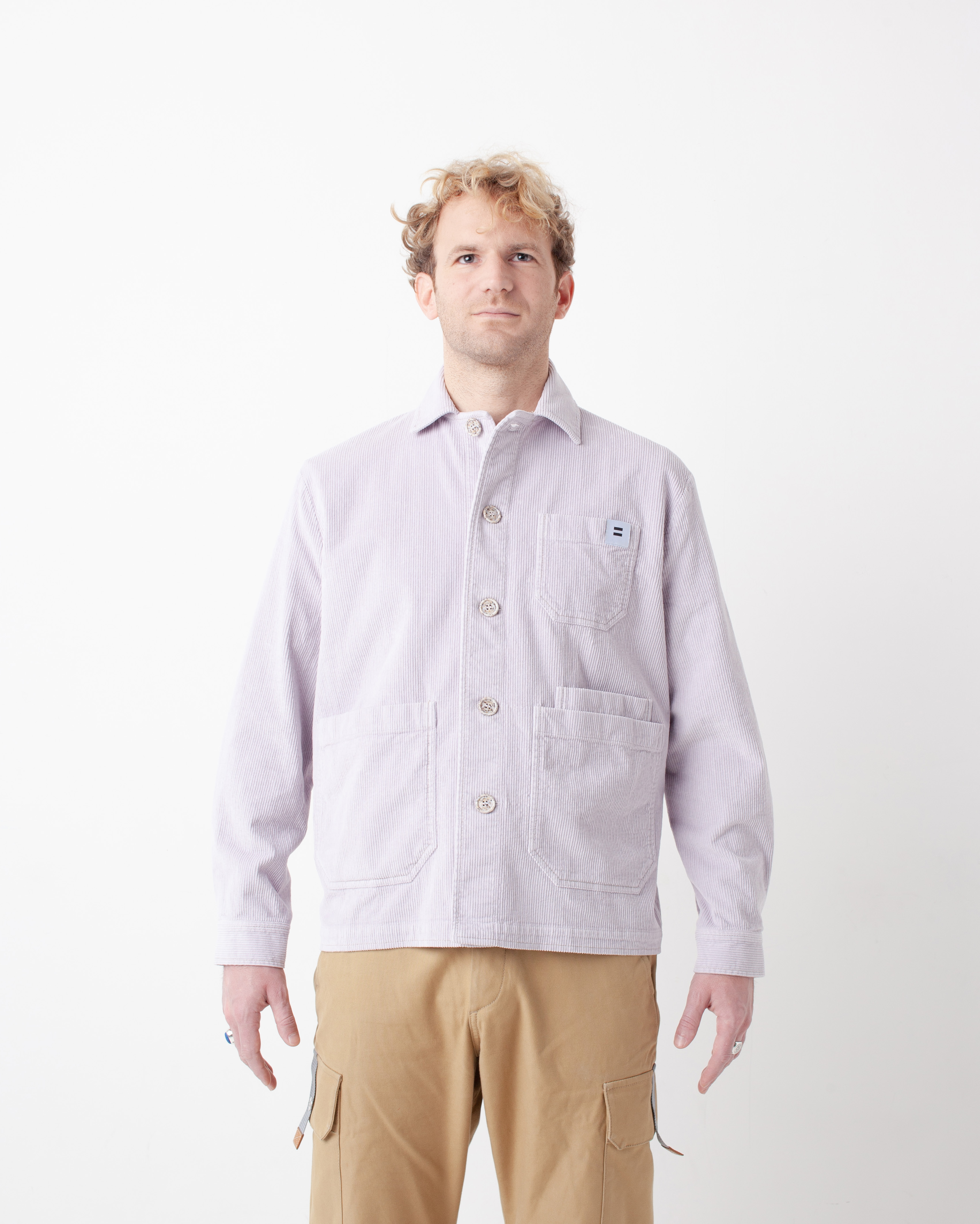 LA VESTE CÔTELÉ - LILA 2