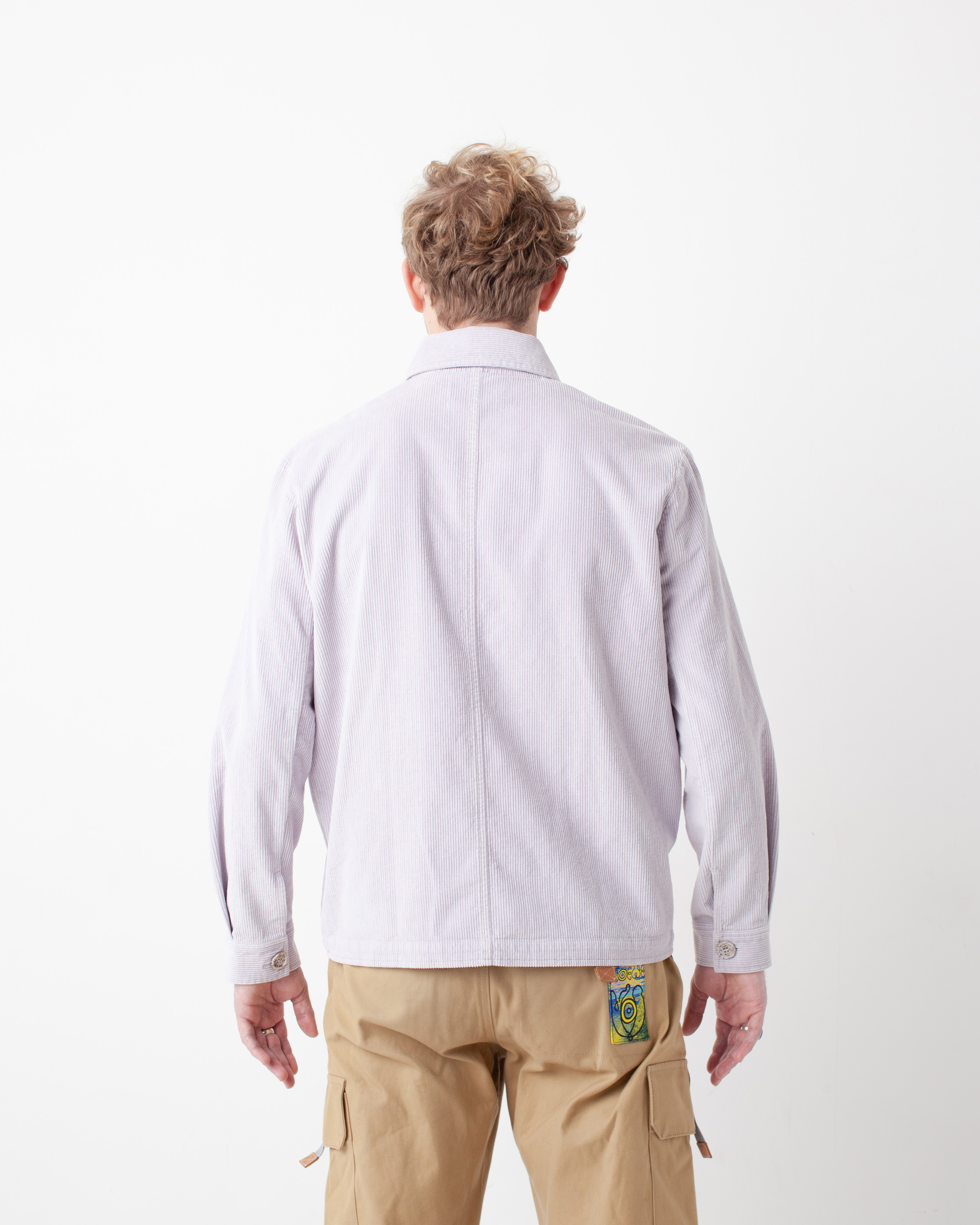 LA VESTE CÔTELÉ - LILA 3