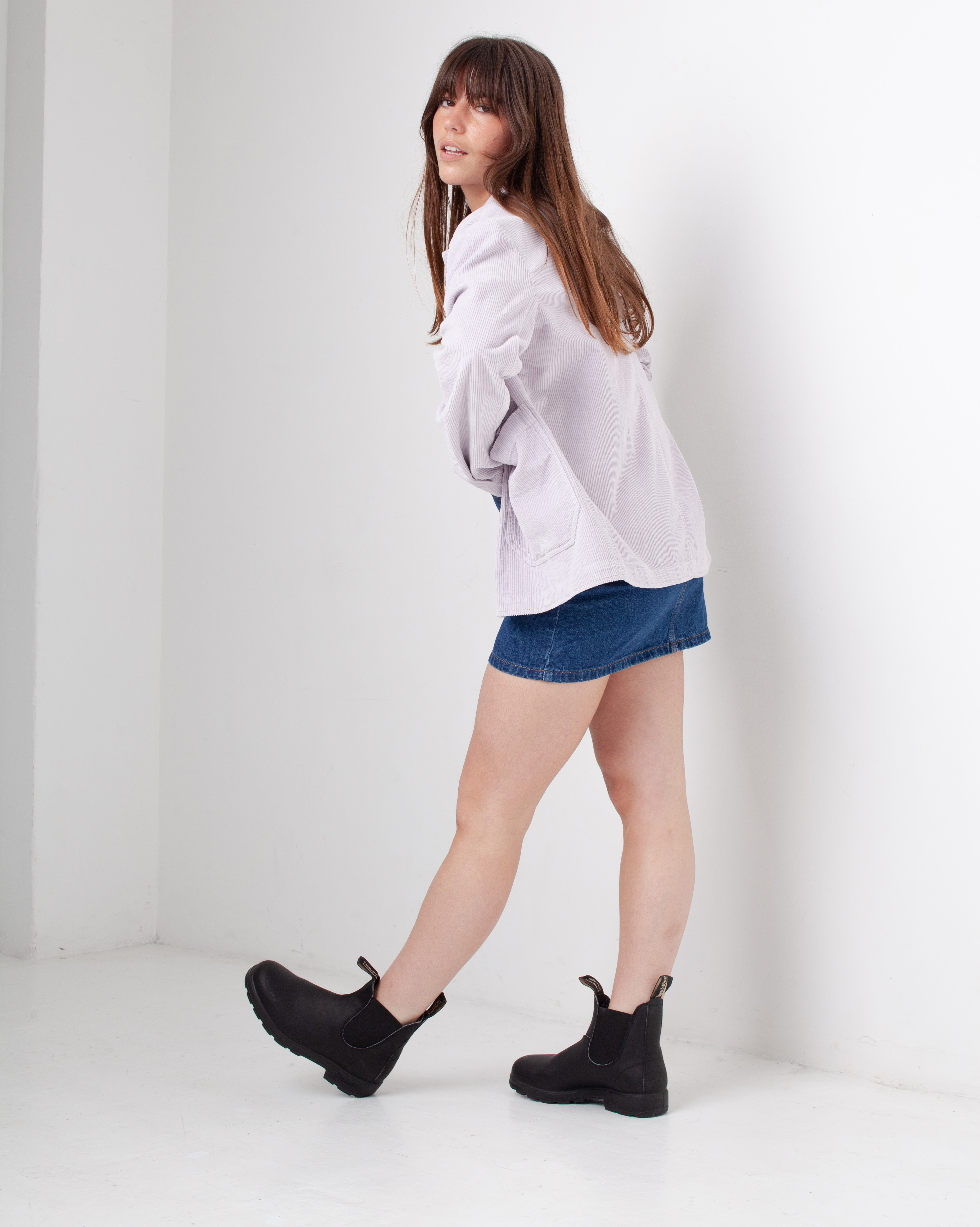 LA VESTE CÔTELÉ - LILA 5