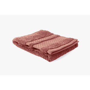 Serviette de Toilette  "Rose Fumé" en Coton 100 % Biologique 