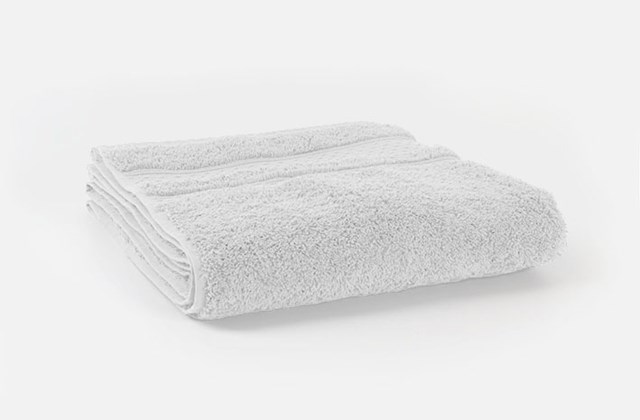 Serviette de Toilette  "Blanc Pur" en Coton 100 % Biologique  6