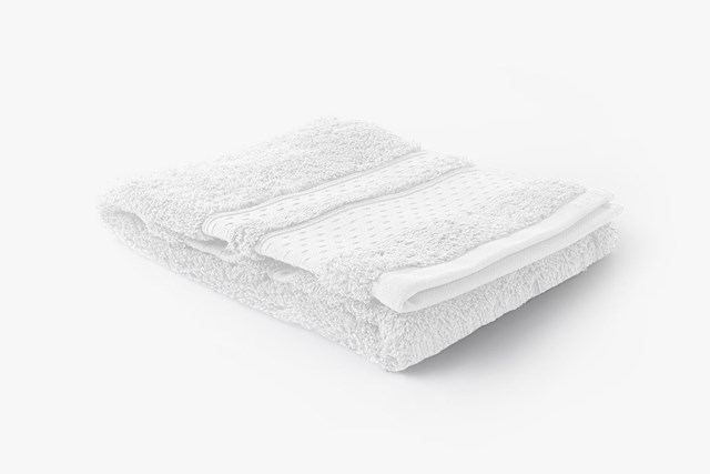 Serviette de Toilette  "Blanc Pur" en Coton 100 % Biologique  4