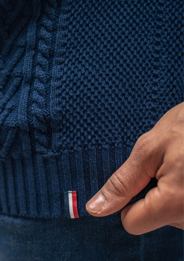 Pull VERITABLE - Made in France - Coton Bio GOTS - Tricotage 3D 6