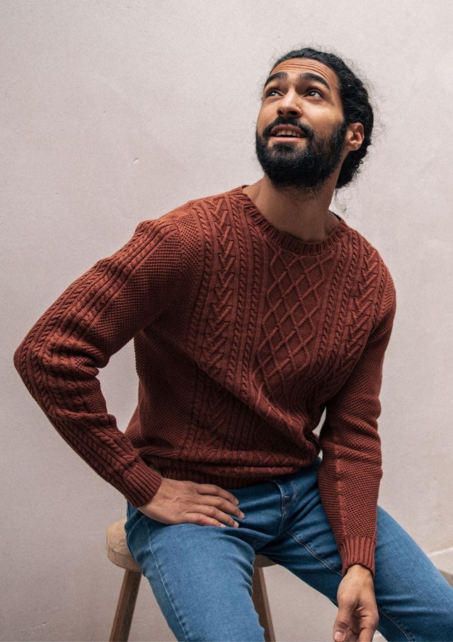 Pull VERITABLE - Made in France - Coton Bio GOTS - Tricotage 3D 14