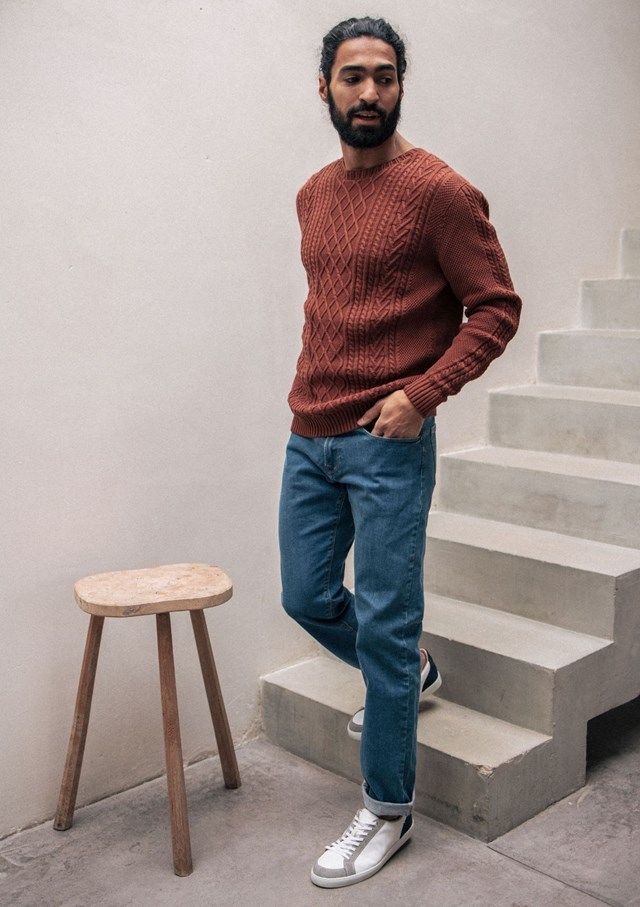 Pull VERITABLE - Made in France - Coton Bio GOTS - Tricotage 3D 16