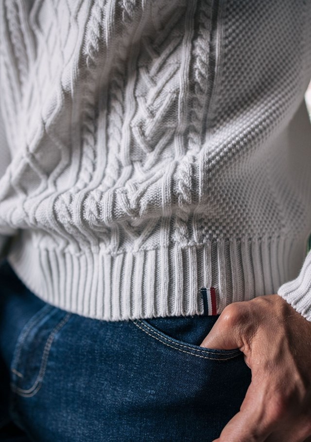 Pull VERITABLE - Made in France - Coton Bio GOTS - Tricotage 3D 7