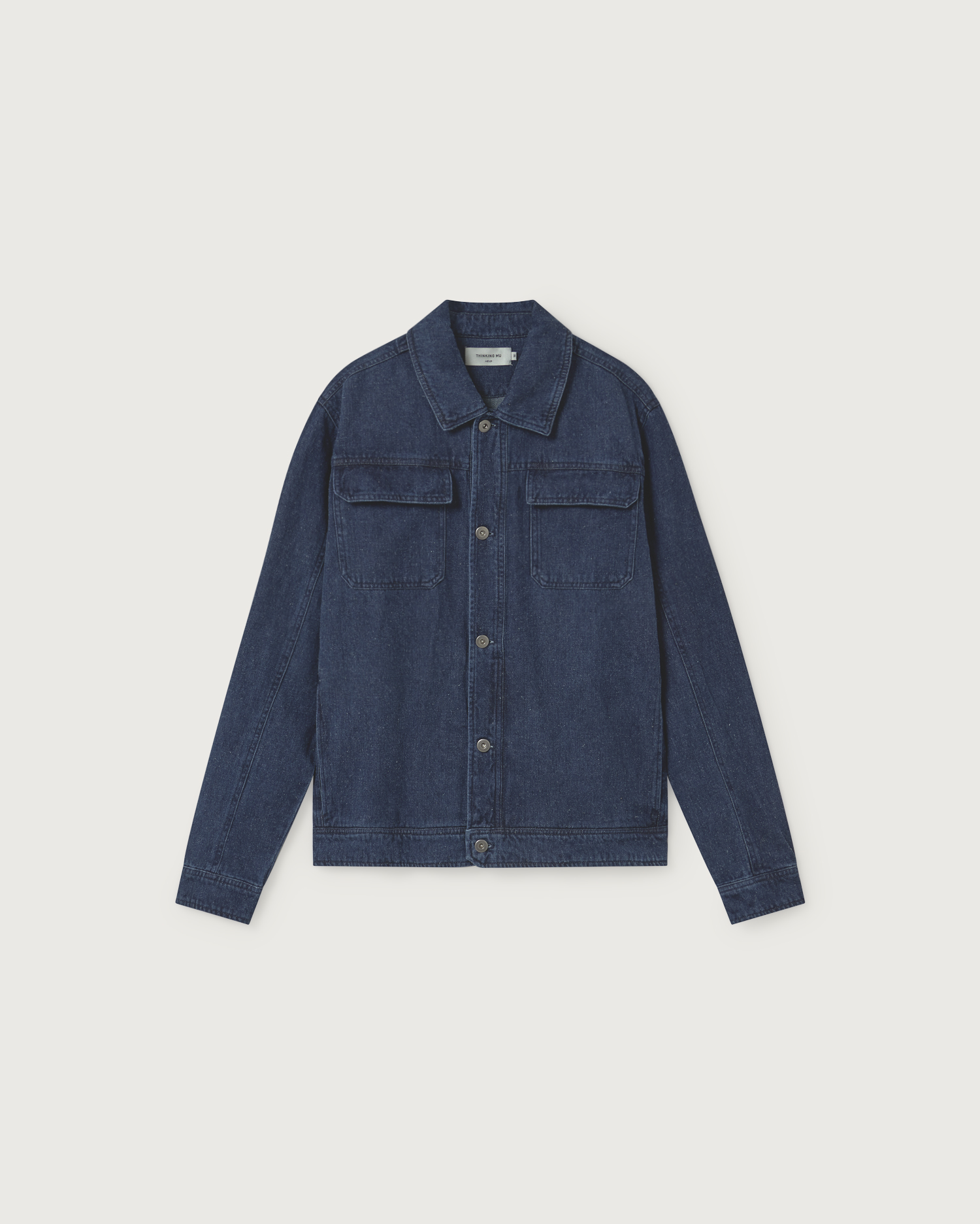 Veste en jean de chanvre et coton bio - Turan de Thinking MU 8