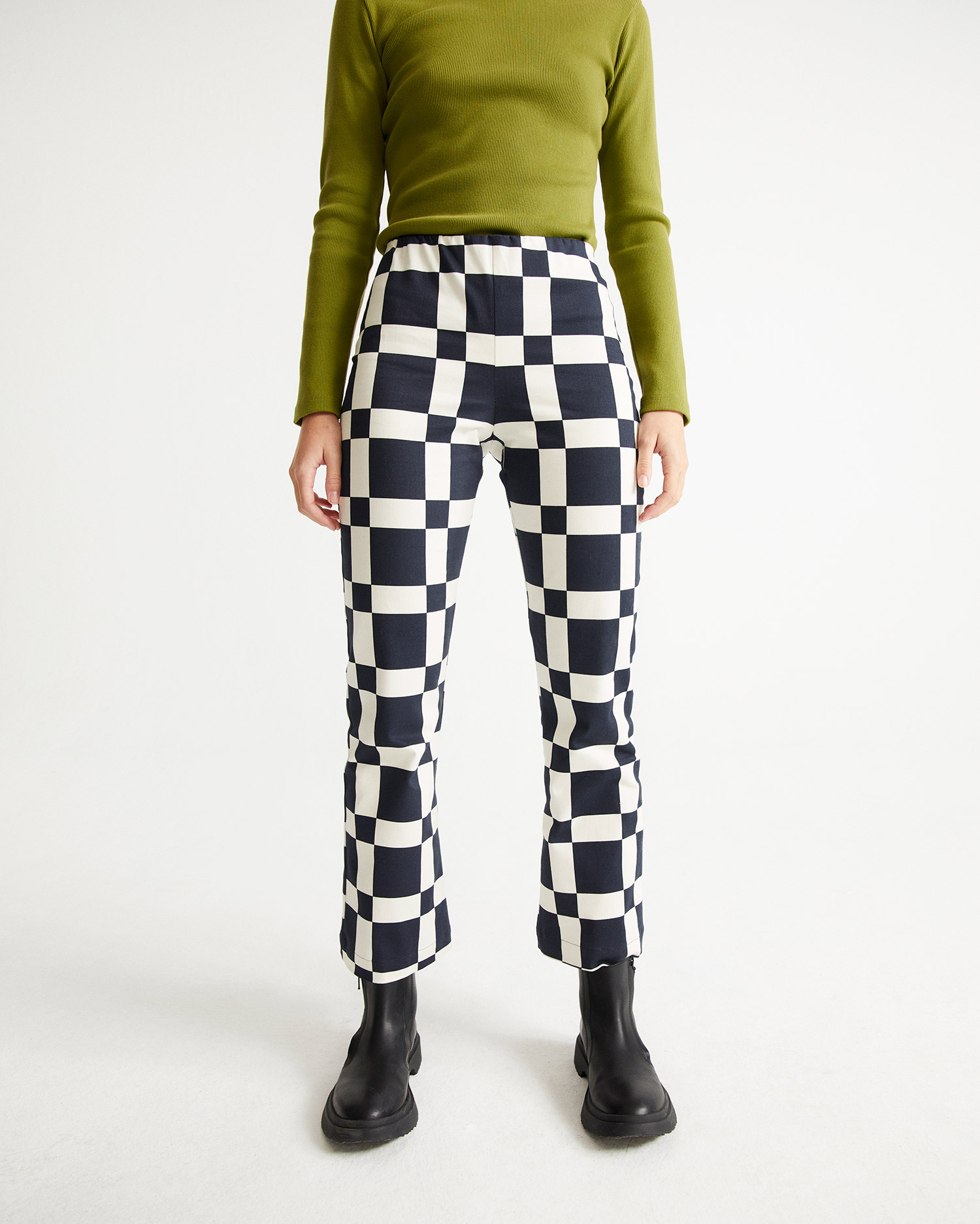 Pantalon à motif graphique - Maci Dimension de Thinking MU 2