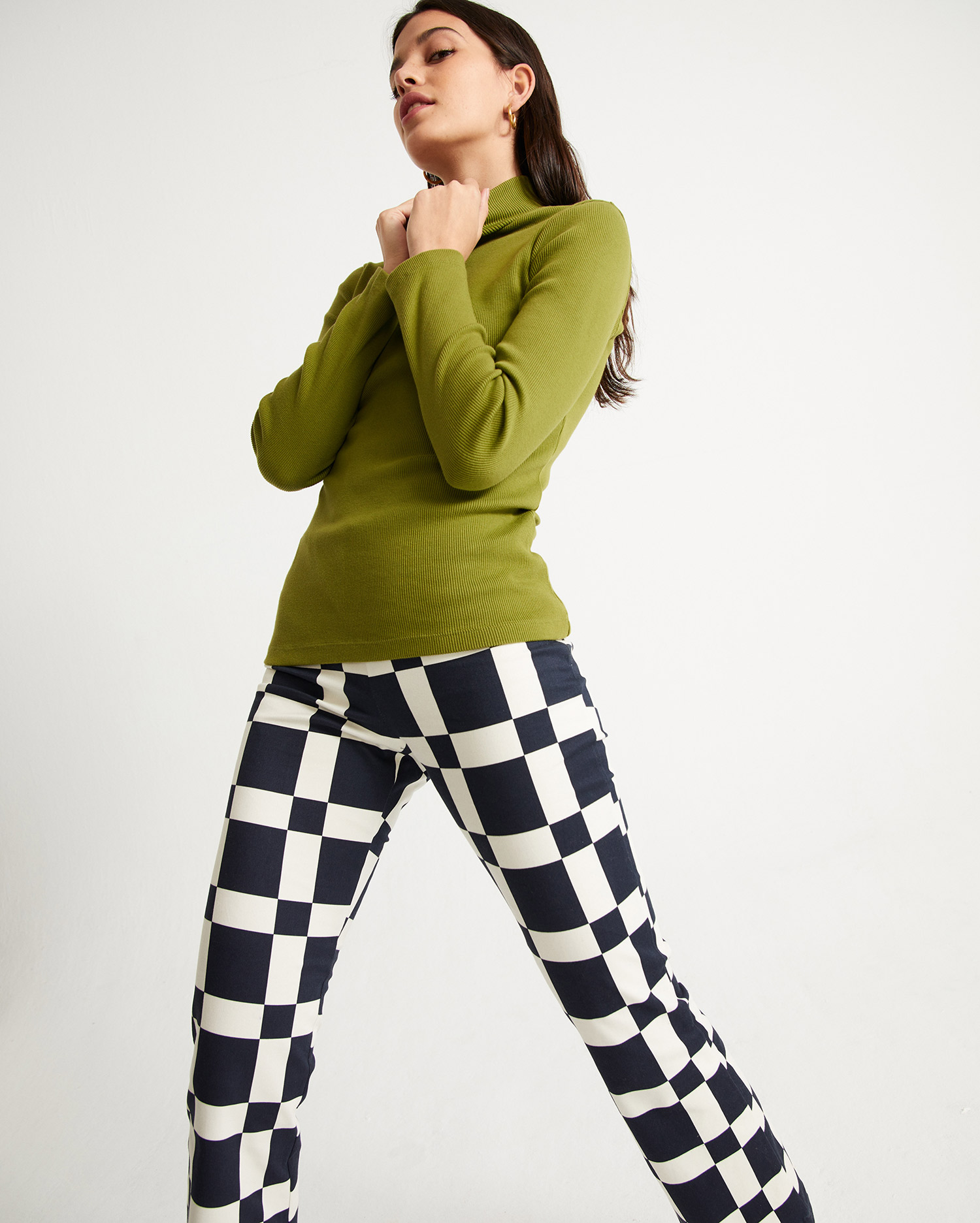 Pantalon à motif graphique - Maci Dimension de Thinking MU 4