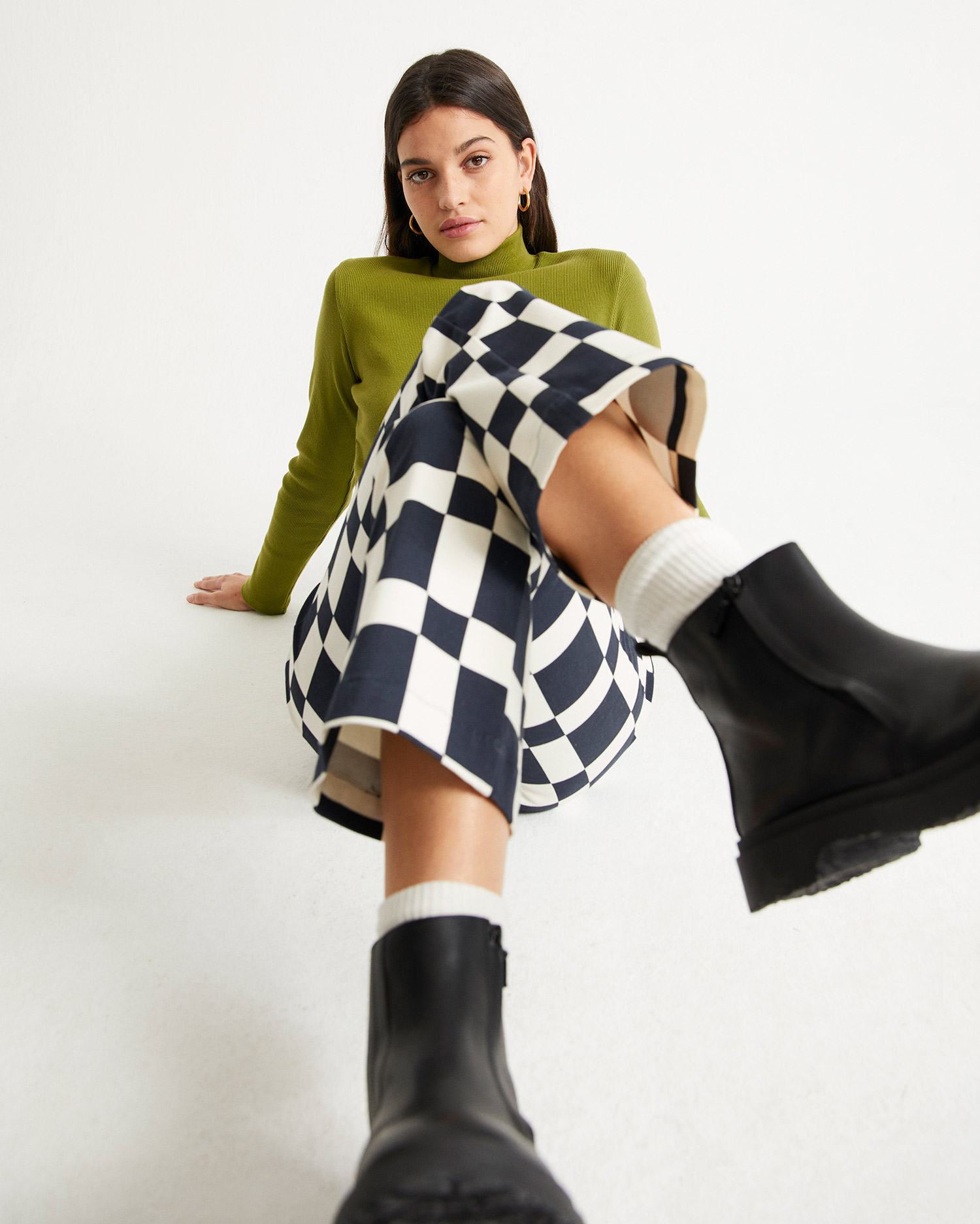 Pantalon à motif graphique - Maci Dimension de Thinking MU 6