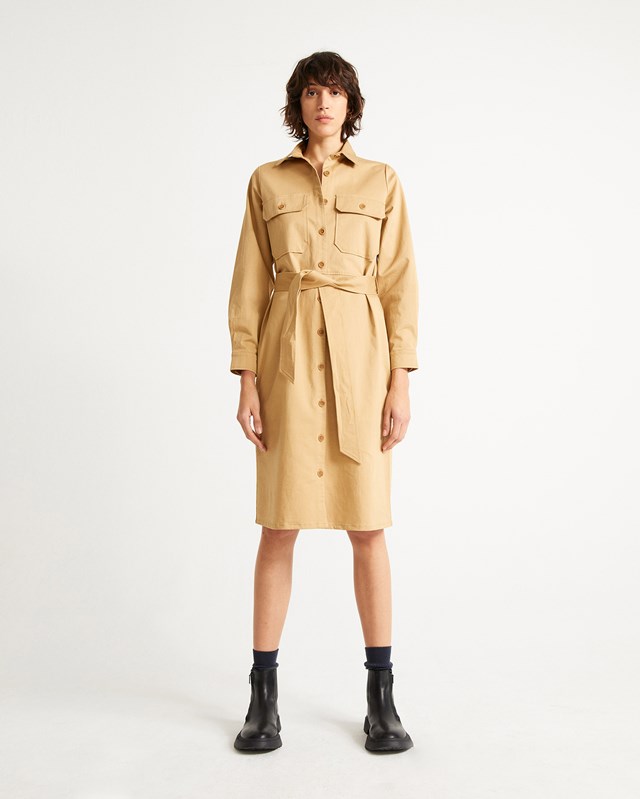 Robe saharienne camel - ALICE de Thinking MU 2