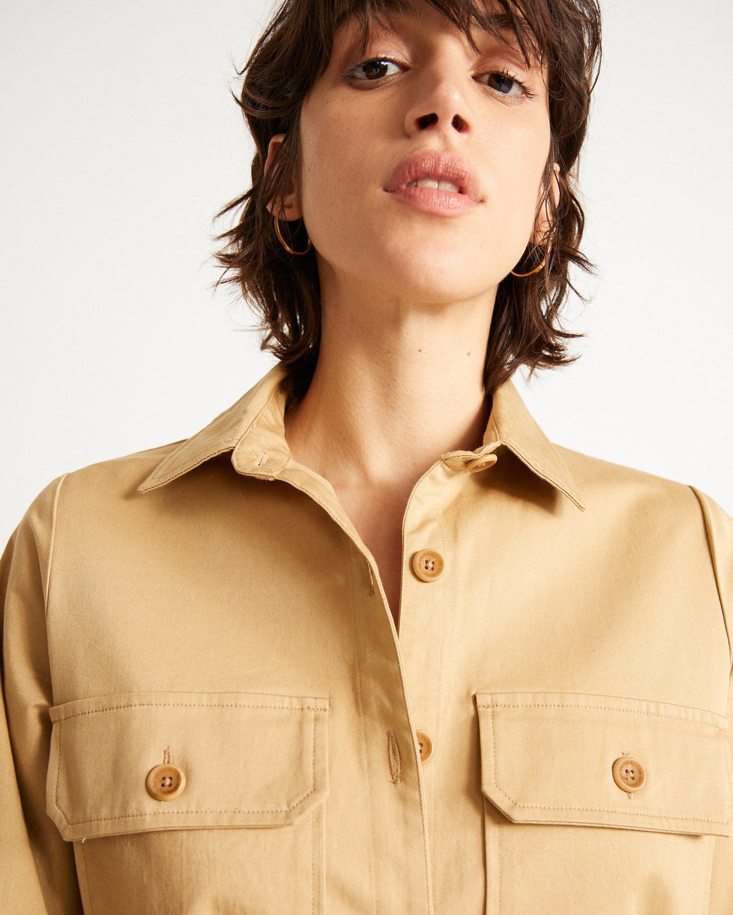 Robe saharienne camel - ALICE de Thinking MU 6