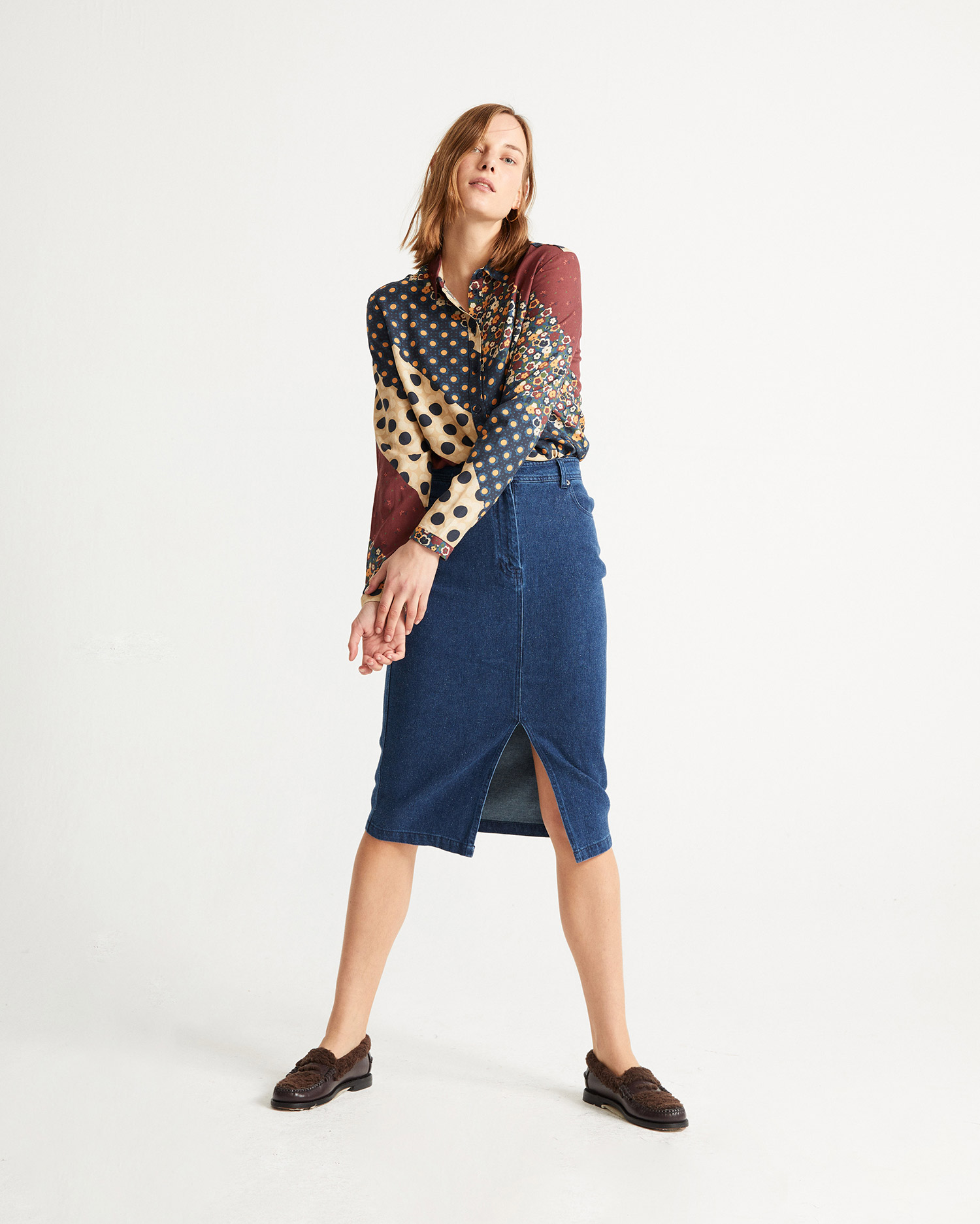 Chemise Patchwork Chamomile de Thinking MU 3