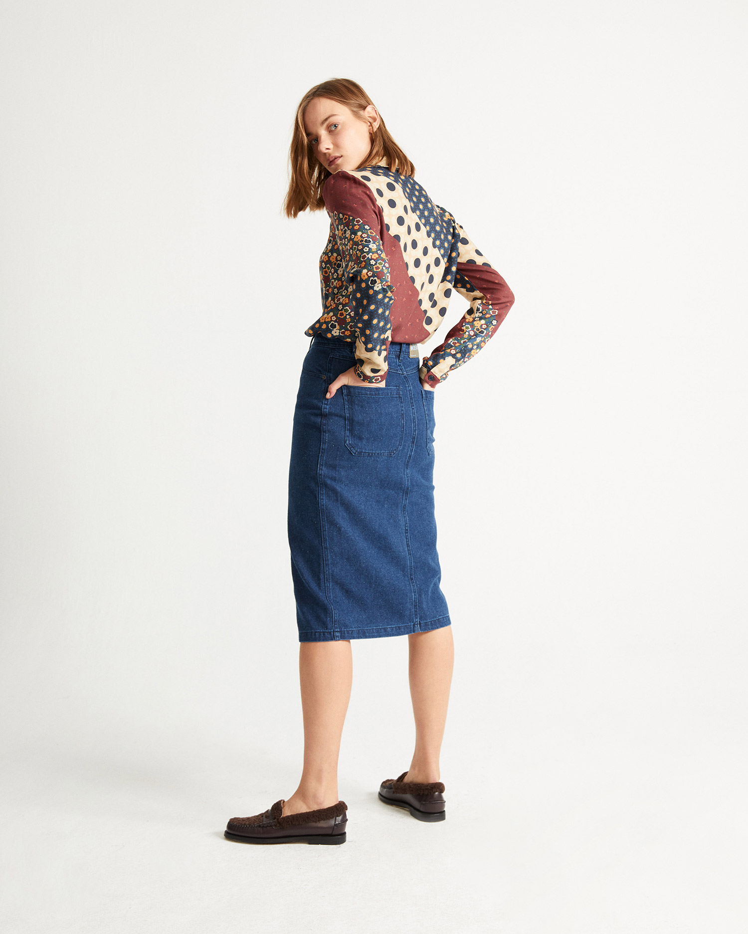 Chemise Patchwork Chamomile de Thinking MU 6