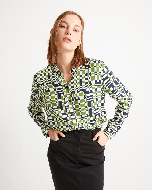 Chemise Gravity Chamomile de Thinking MU 2