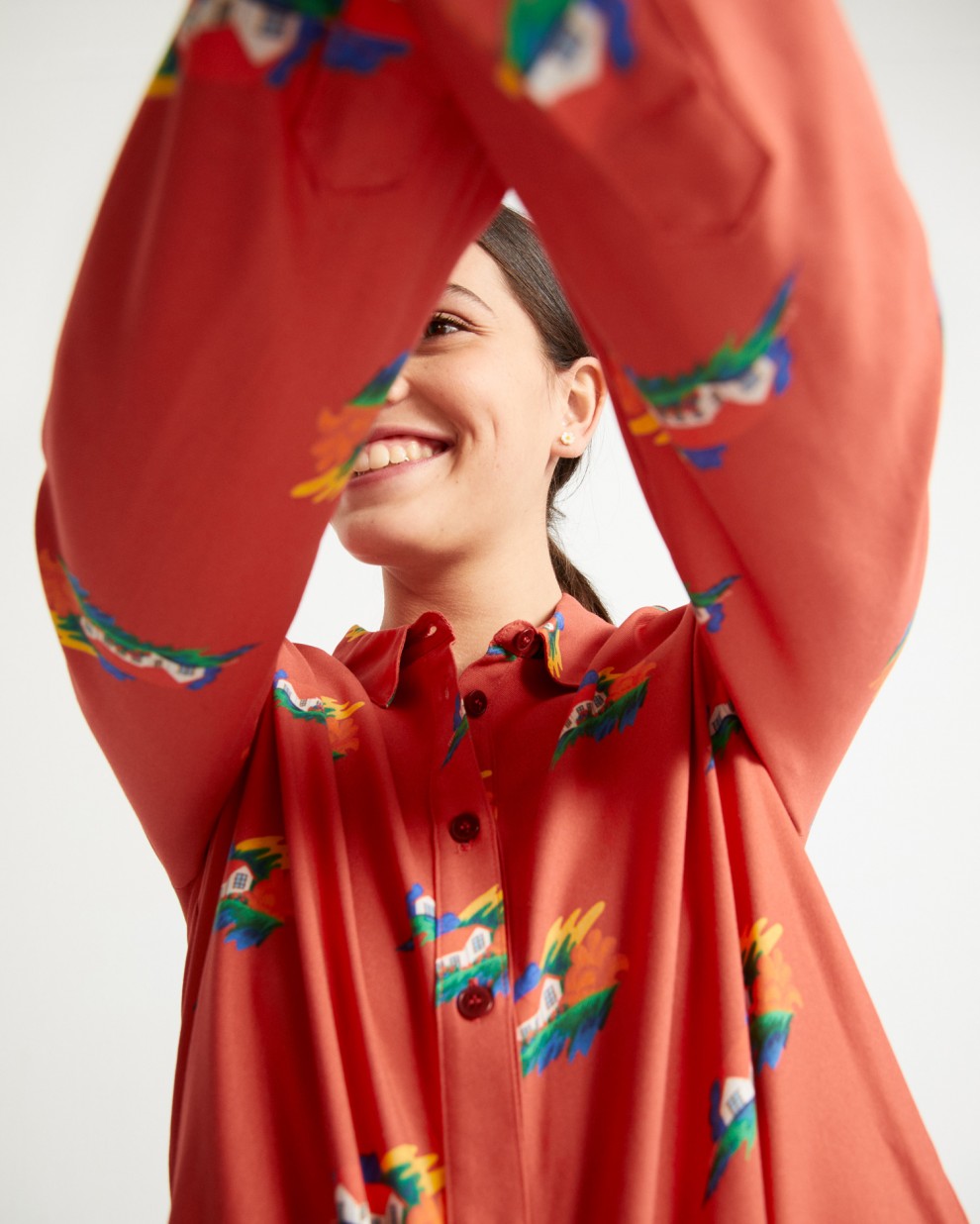 Chemise Sweet Home Chamomile de Thinking MU 3