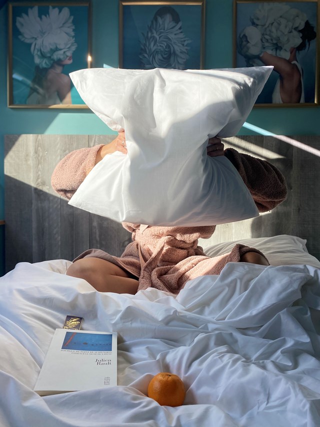 Housse de Couette "Blanc" en Percale de Coton 100 % Biologique (2 personnes)    4
