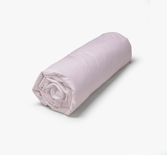 Drap Housse "Pétale de Rose" en Percale de Coton 100 % Biologique   