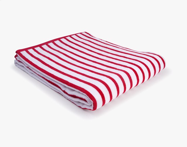 Drap de Plage "Rayures" en Coton 100 % Biologique     4