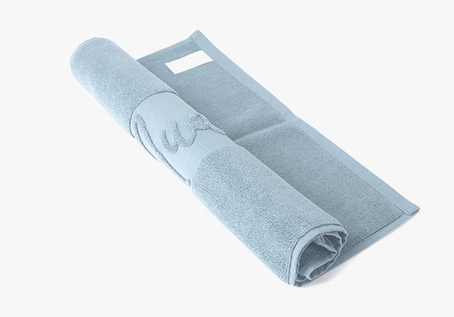 Tapis de Bain  "Bleu Nébuleux" en Coton 100 % Biologique    4