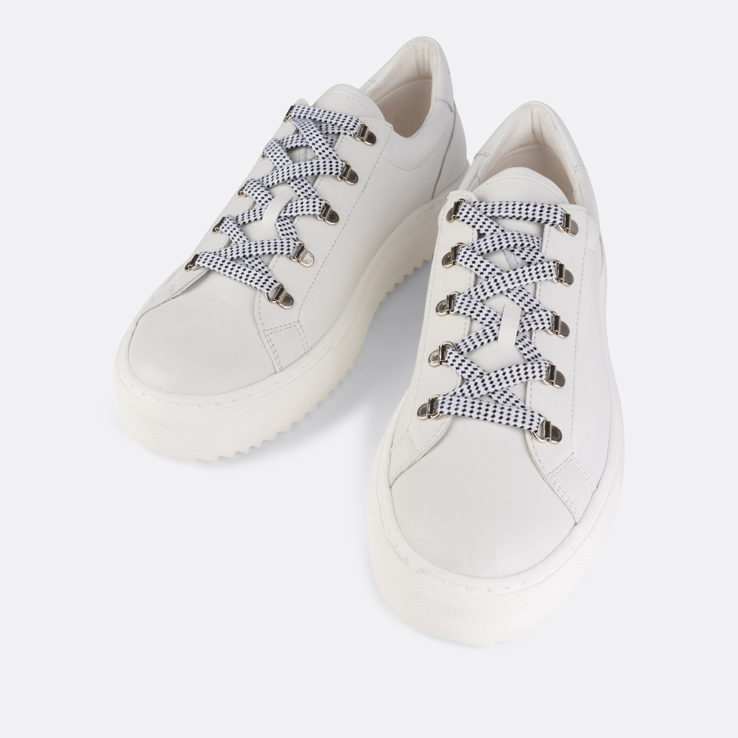 Vain-001 - Baskets Blanches en Pomme 5