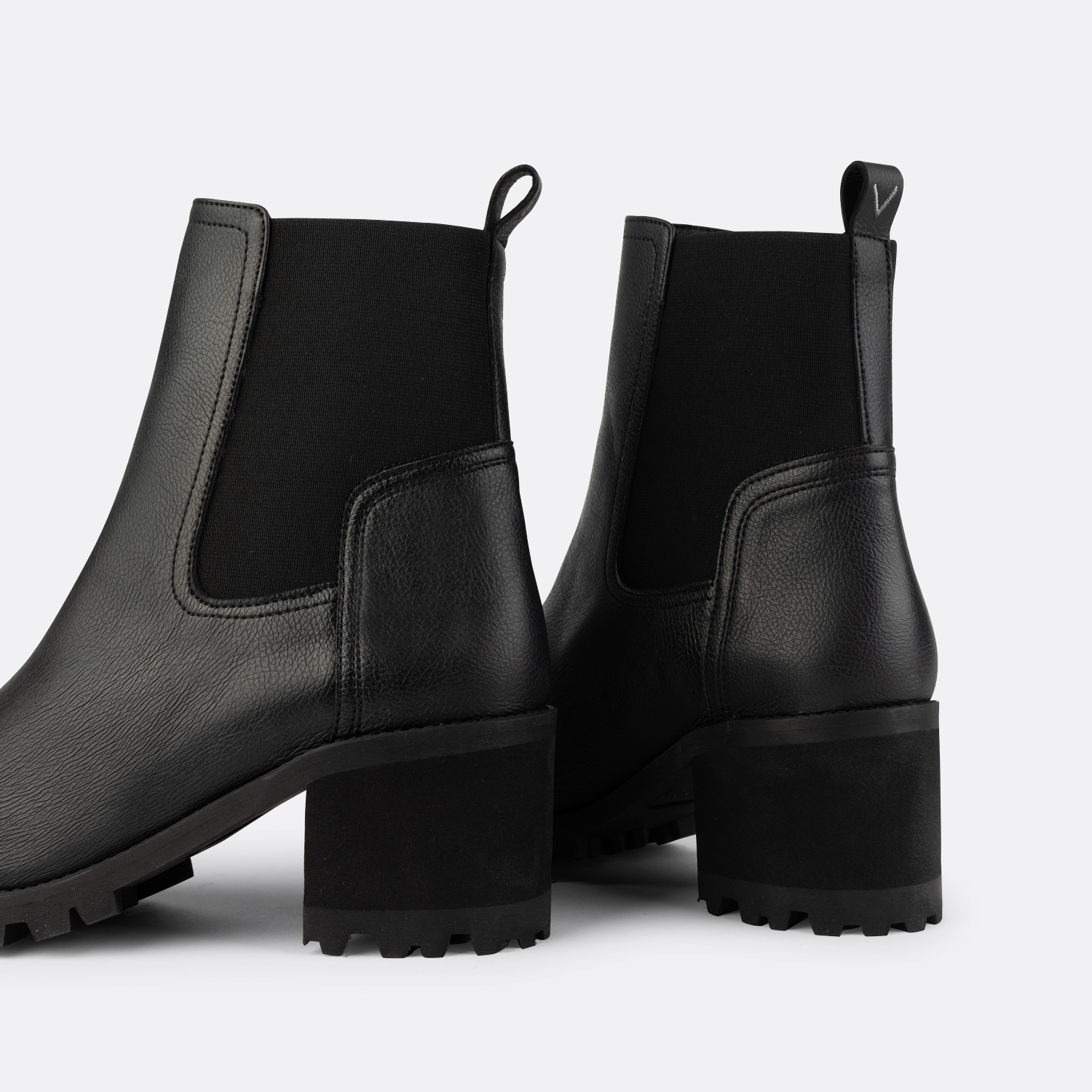 Veronica-001 - Bottines à Talons en Appleskin 4