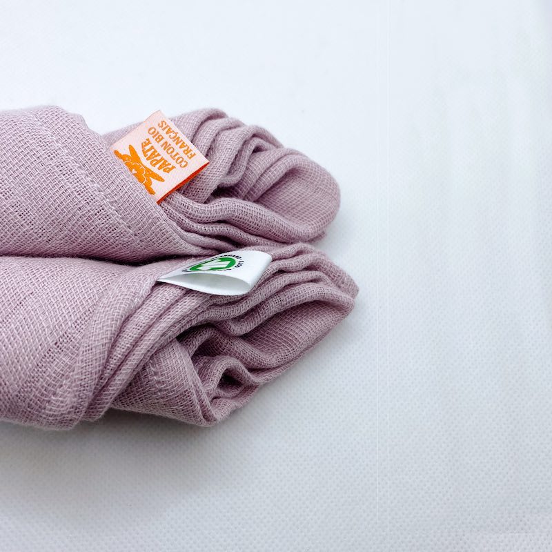 Langes en Coton Bio Pink 2