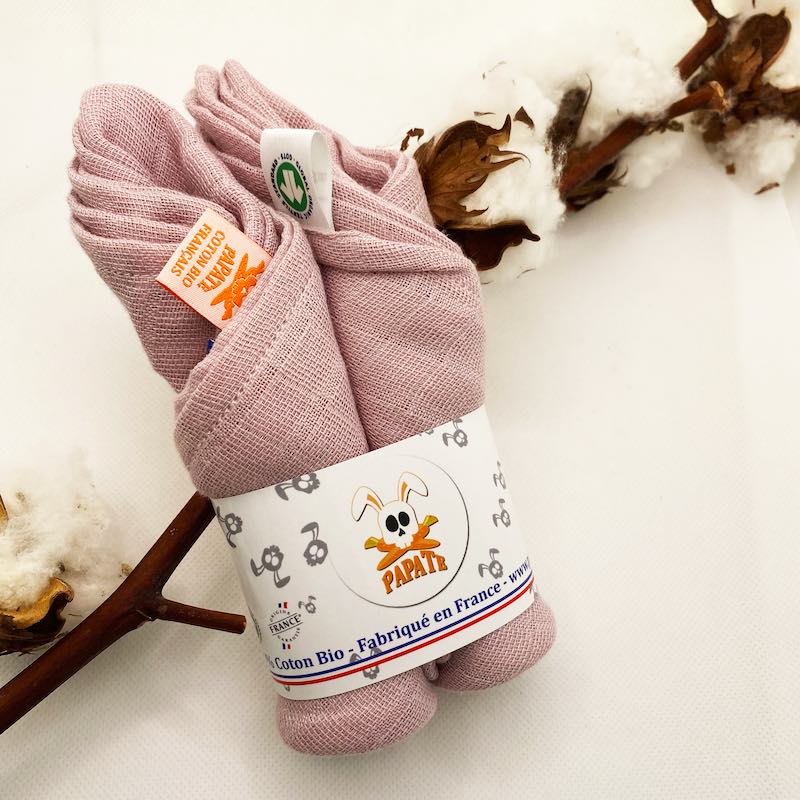 Langes en Coton Bio Pink 5