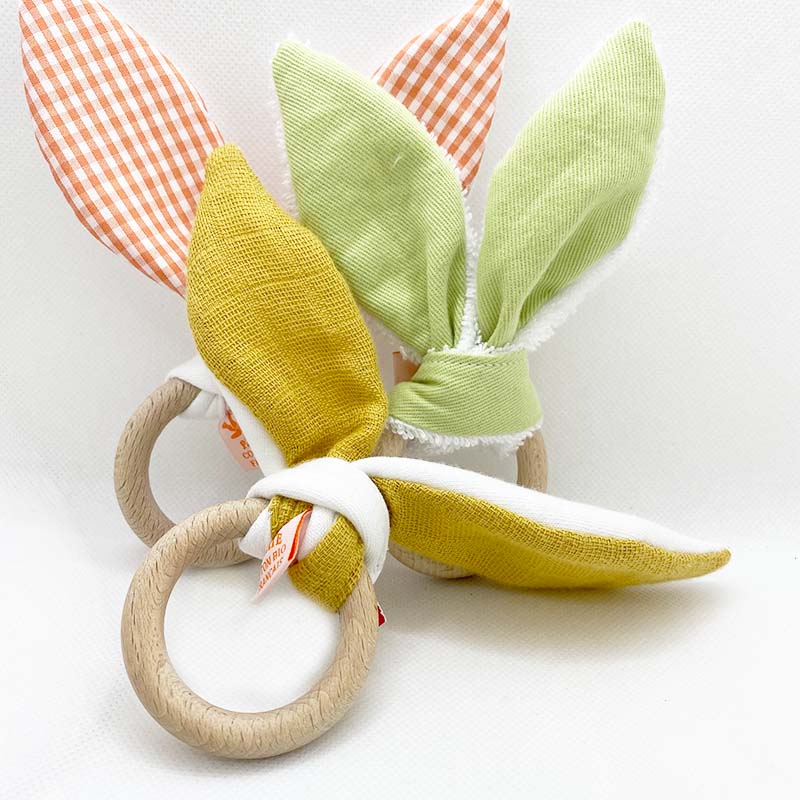 Anneau de Dentition en Coton Bio Honey 4