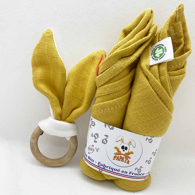 Anneau de Dentition en Coton Bio Honey 6