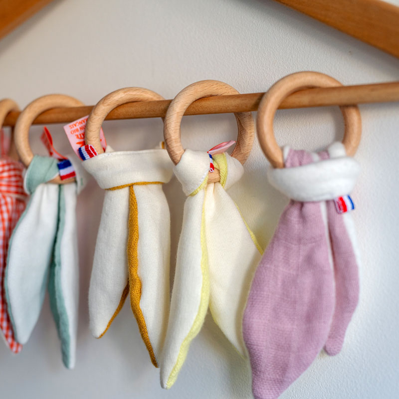 Anneau de Dentition en Coton Bio Pink 6